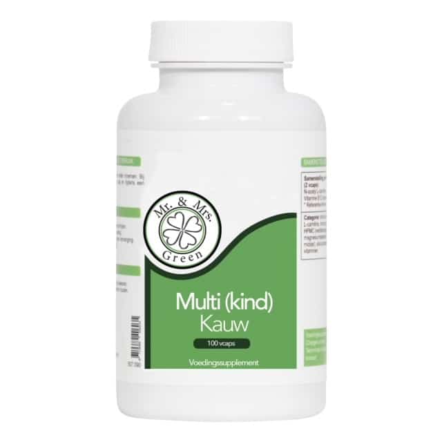 Multi(kind) in kauwtablet