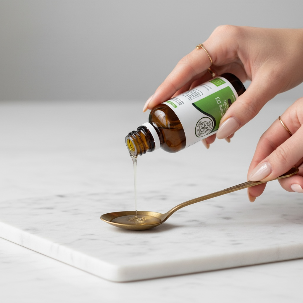 Vitamine D3 in olijfolie