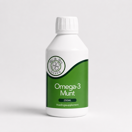 Omega 3 Vloeibaar, smaak Munt