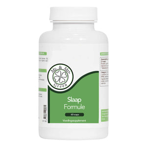 Slaap Formule van Mr. and Mrs. Green – met melatonine, L-theanine en kruiden ter ondersteuning van een natuurlijke nachtrust en ontspannen inslapen